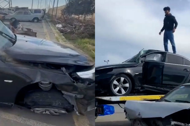 В Абшеронском районе высокая скорость и опасное маневрирование стали причиной ДТП - ВИДЕО