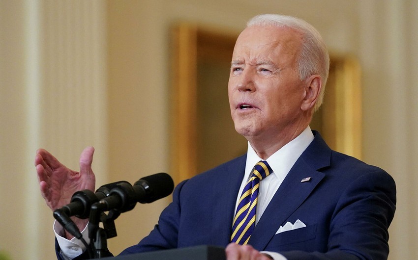 Bayden Ukraynadakı vəziyyətlə bağlı bəyanatla çıxış edəcək