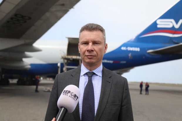 Посол Украины поблагодарил президента Азербайджана за гуманитарную помощь