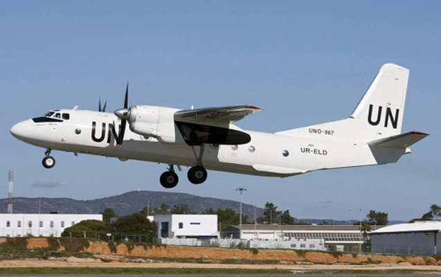 Zaporojyedə təyyarə qəzaya düşdü