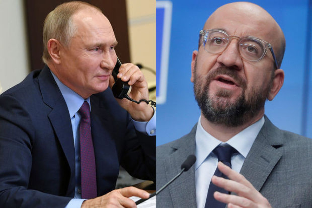 Putin Şarl Mişelə Zelenski ilə görüş üçün şərtini açıqlayıb