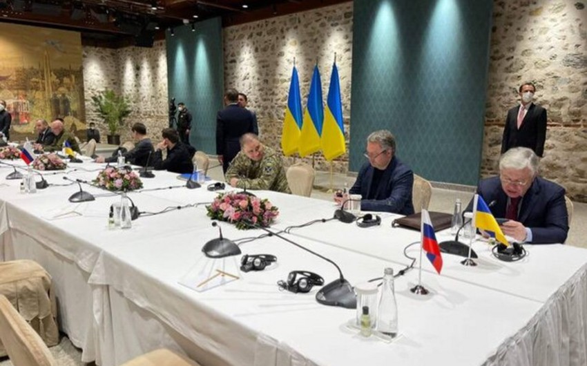 Ukrayna və Rusiya arasında danışıqların növbəti raundu baş tutub