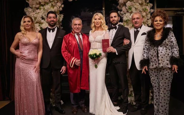 Seda Sayan 7-ci dəfə ərə getdi - Foto