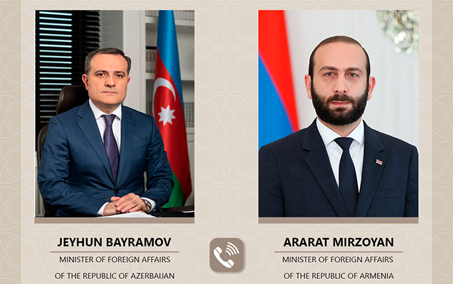 Ceyhun Bayramov Ararat Mirzoyanla telefonla danışdı