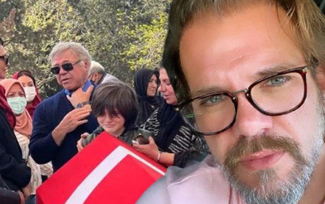 Tolga atasının dəfninə çatmadı, Günay iştirak etdi - Fotolar