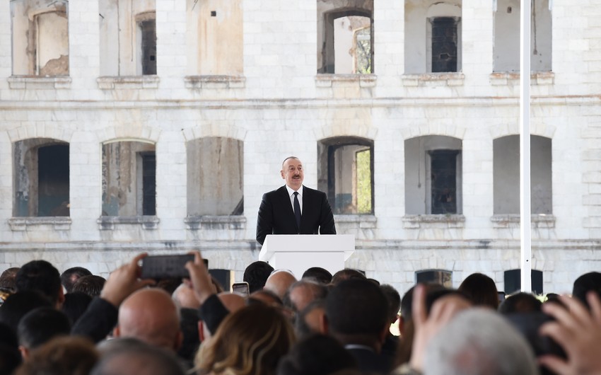 İtaliya mətbuatı Prezident İlham Əliyevin Zəfər Qurultayındakı fikirlərini geniş işıqlandırıb