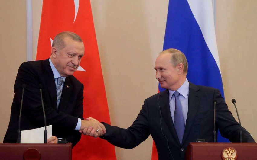 Ərdoğan Putinlə Ukraynadakı durumu müzakirə edib