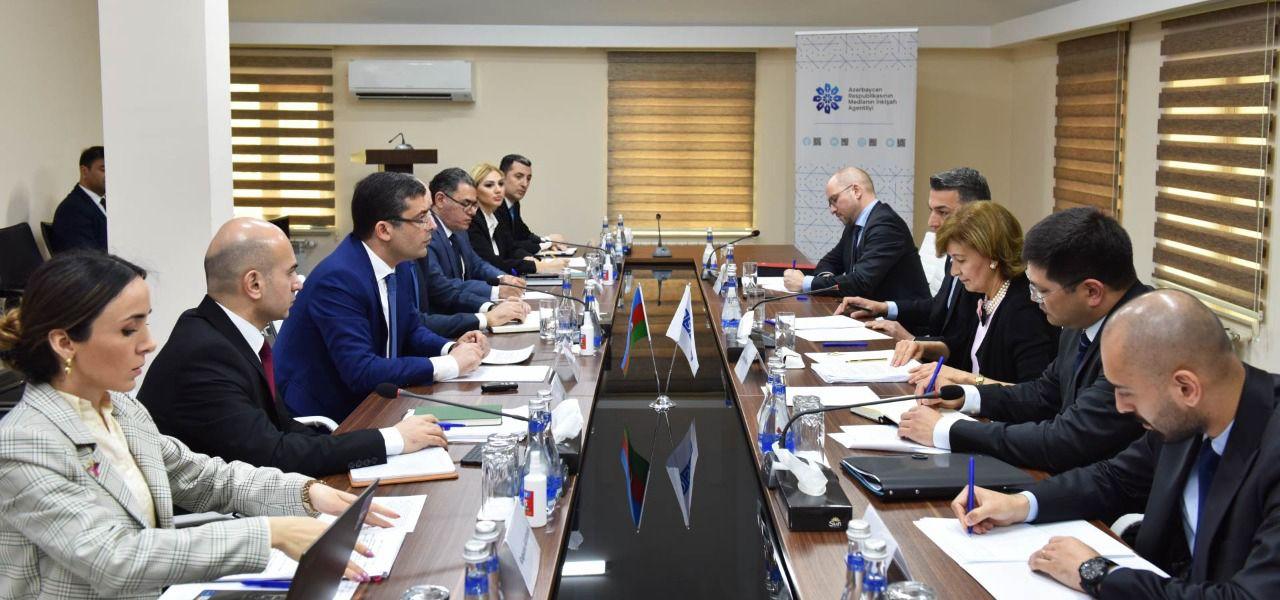 MEDİA-da ATƏT-in media azadlığı üzrə nümayəndəsi Teresa Ribeiro ilə görüş keçirilib