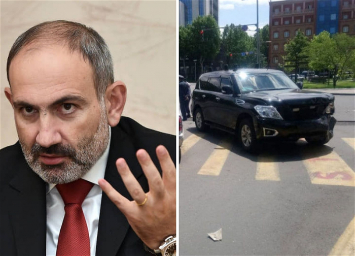 Paşinyanın korteji hamilə qadını öldürdü - VİDEO