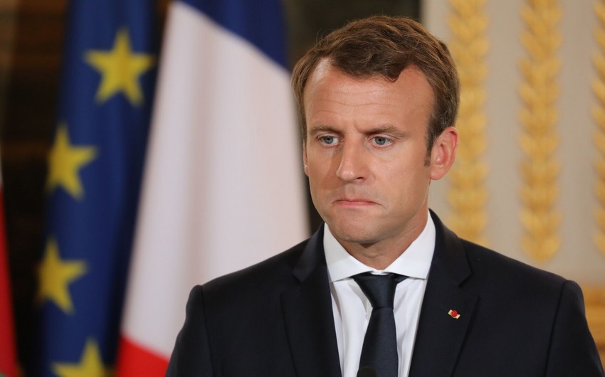 Fransa Konstitusiya Şurası Makronu ölkə prezidenti elan edib