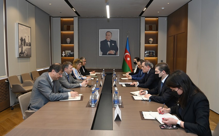 Ceyhun Bayramov Bolqarıstan XİN başçısının müavini ilə Ukraynanı müzakirə edib - FOTO