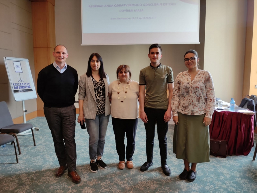 Mingəçevir Dövlət Universiteti “Qərarvermədə gənclərin iştirakı”na həsr edilmiş tədbirdə təmsil olunub