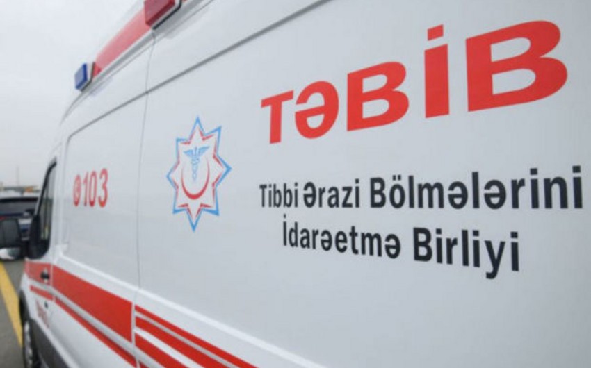 TƏBİB: Sumqayıtda hospitalizasiya olunan yanğınsöndürənin həyatı üçün təhlükə yoxdur