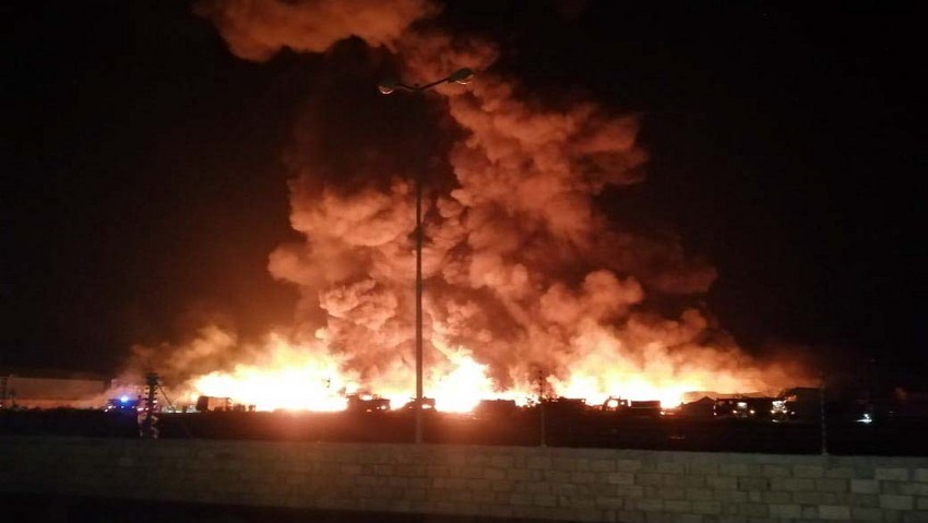 Sumqayıtda baş verən yanğının əhatəsi genişlənir