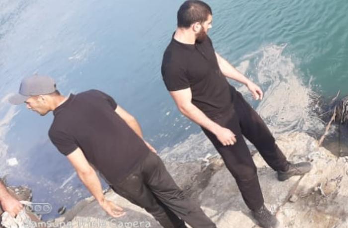 14 gün əvvəl kanalda batan əsgərin meyiti tapıldı - HƏSSAS KADRLAR