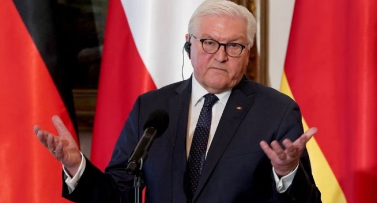 Zelenskinin Almaniya prezidentinə cavabı narazılıq yaratdı - VİDEO