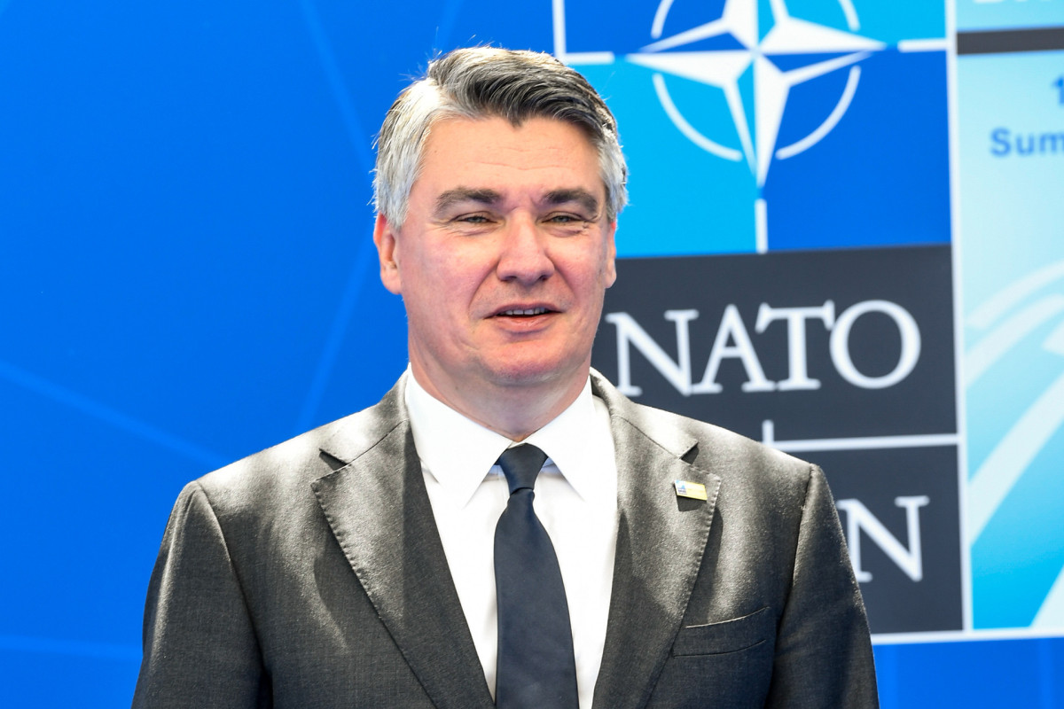Xorvatiya prezidenti Finlandiya və İsveçin NATO-ya daxil olmasına mane olmaq istəyir