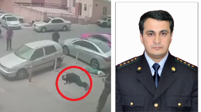 İntihar edən qızı tutmağa çalışan şəxs məmur imiş - Foto