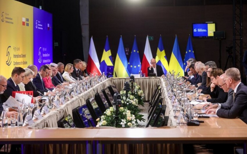 Beynəlxalq Donor Konfransında Ukraynaya yardım üçün 6,5 milyard dollar toplanıb