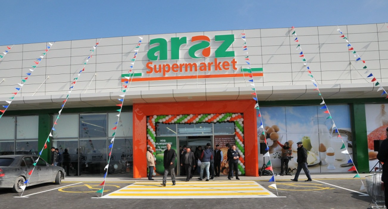 “Araz Supermarket”lər şəbəkəsi 2,5 milyon manat cərimələndi