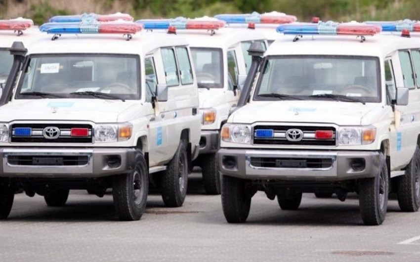 ÜST Ukraynaya 20 yolsuzluq tipli təcili yardım maşını verib