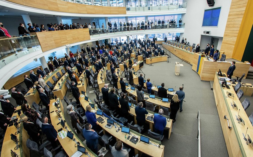 Litva Seymi Rusiyanın Ukraynaya təcavüzünü soyqırımı kimi tanıyıb