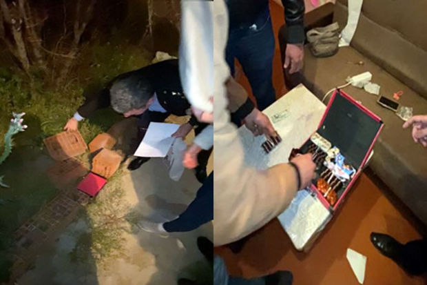 Bakıda gömrük əməkdaşına narkotik satmaq istəyən şəxs tutuldu