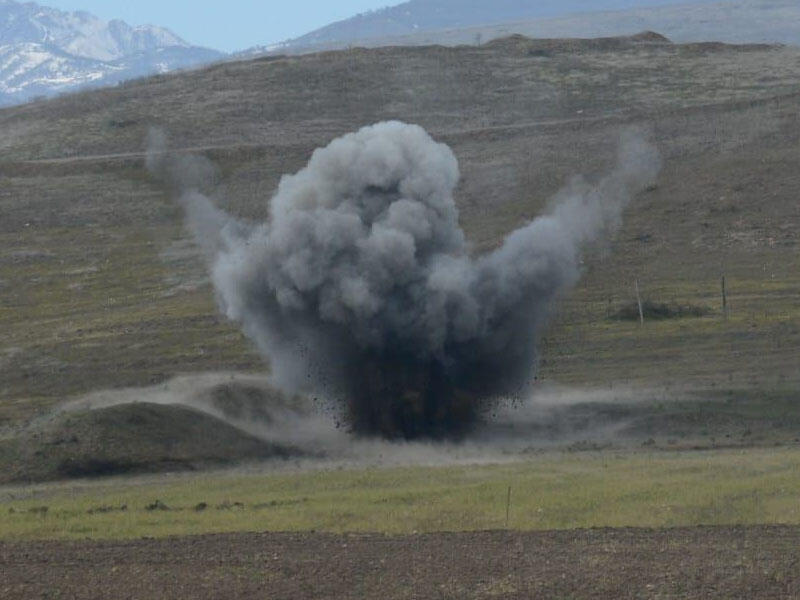 Ağdamda çoban minaya düşüb