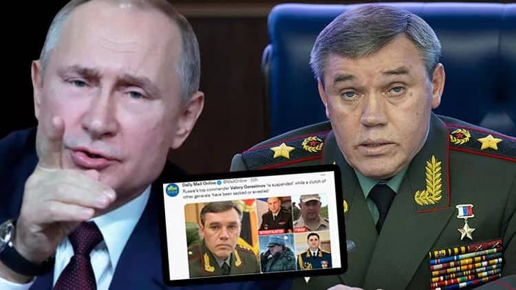 UKRANYADAN ŞOK İDDİA: Rusiya Baş Qərargah rəisi vəzifəsindən azad edilib