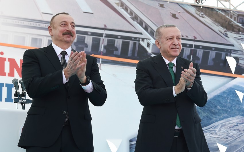 Azərbaycan və Türkiyə prezidentləri Rizə-Artvin Hava Limanının açılışında iştirak ediblər - YENİLƏNİB