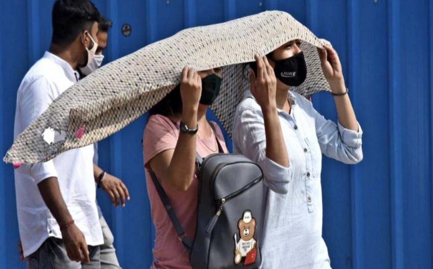 Hindistanın şimalında isti hava səbəbindən qırmızı həyəcan elan edilib