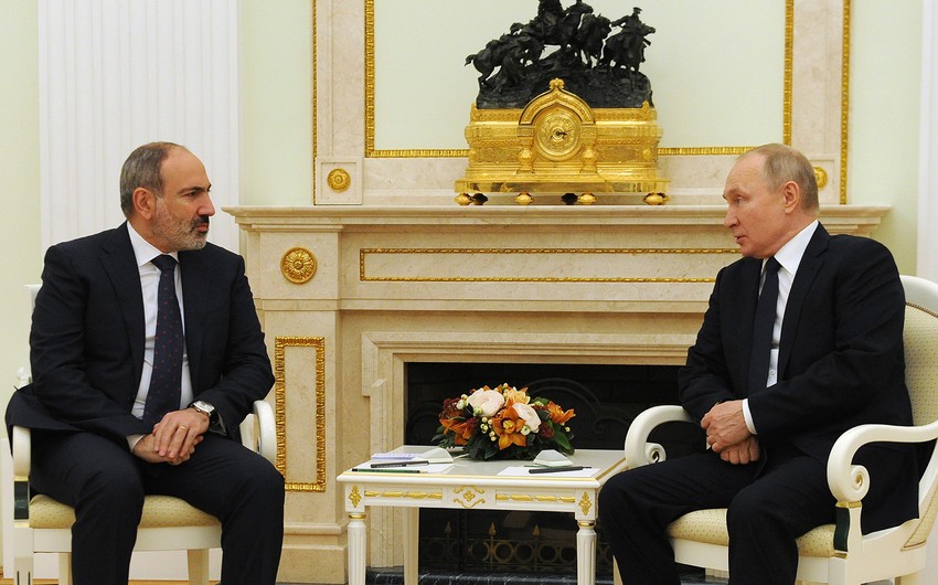 Putin Paşinyanla Qarabağı müzakirə edib