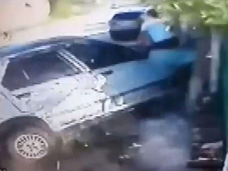 Ölümdən son anda xilas oldular - ANBAAN VİDEO