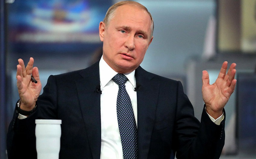 Putin Qərbi ittiham edib: “Baş verənlərin hamısı onların siyasəti ilə bağlıdır”
