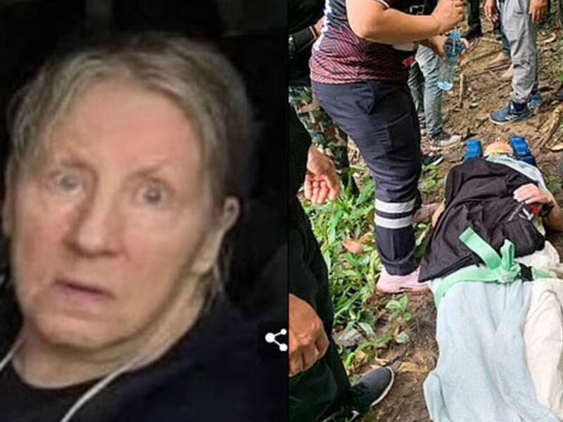 Bir həftə cəngəllikdə tək, susuz və qidasız qalan 75 yaşlı turist qadın sağ tapılıb - VİDEO - FOTO