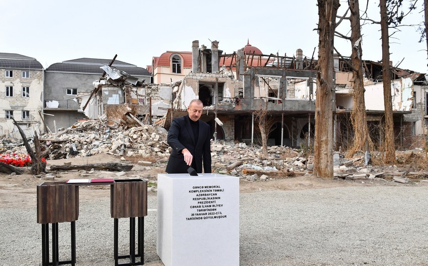 Gəncə Memorial Kompleksinin konsepsiyası 440 min manata hazırlanacaq