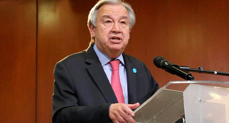 Quterreş Ukraynada atəşkəs üçün hərəkətə keçməyə çağırdı