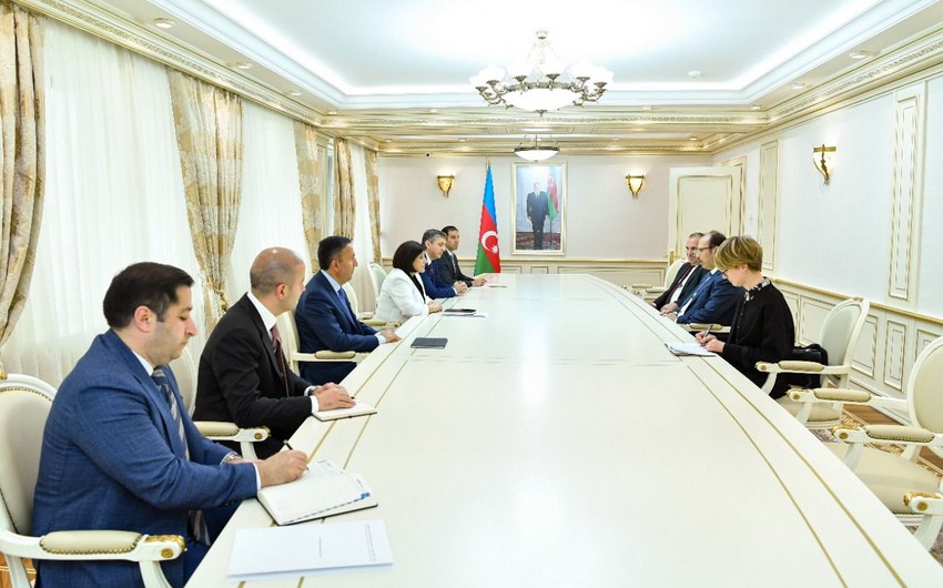 Sahibə Qafarova Türkiyə Hesablama Məhkəməsinin sədri ilə görüşüb