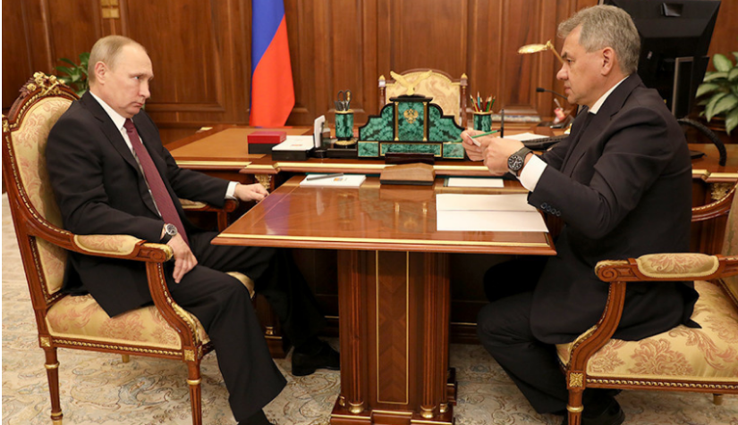 Şoyqu Putinə Mariupolun nəzarətə alındığı barədə məruzə edib