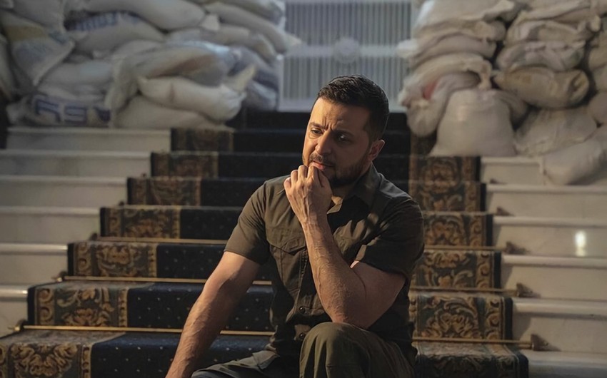 Zelenski: “Rusiya bütün resurslarını bizi məhv etməyə yönəldib”