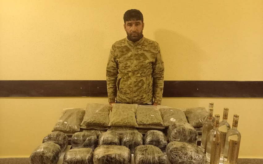 İran-Azərbaycan sərhədində əməliyyat keçirilib, saxlanılan var