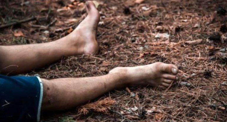 Meşədə asılı kişi meyiti tapıldı