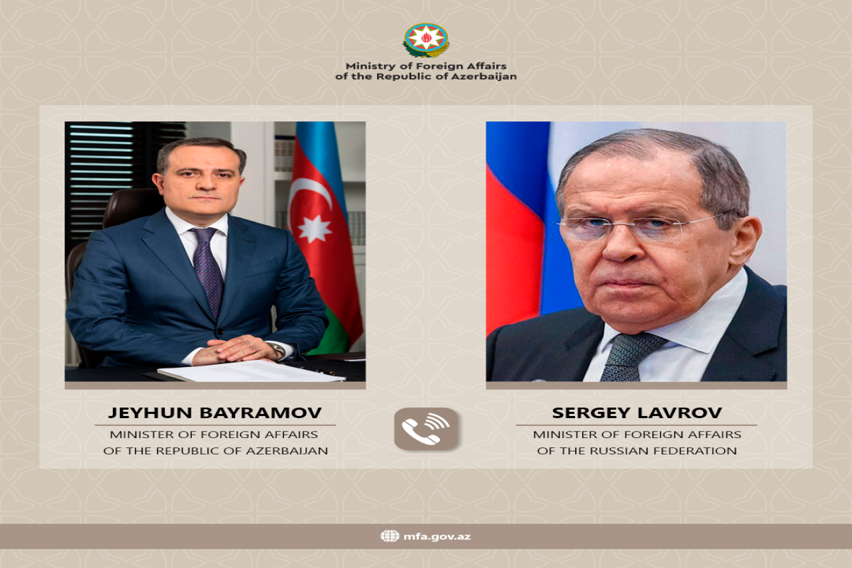 Ceyhun Bayramov və Lavrov Ermənistanla sərhədin delimitasiyasını müzakirə edib
