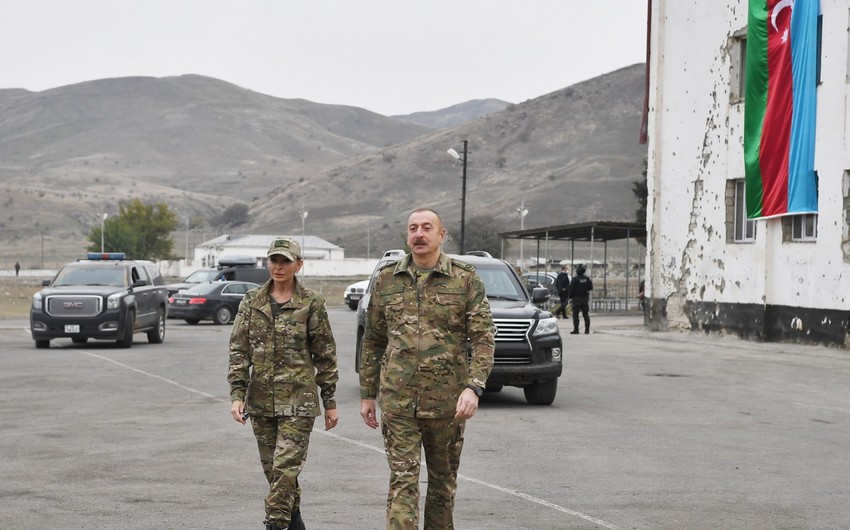 Prezident və xanımı Zəngilana səfər ediblər