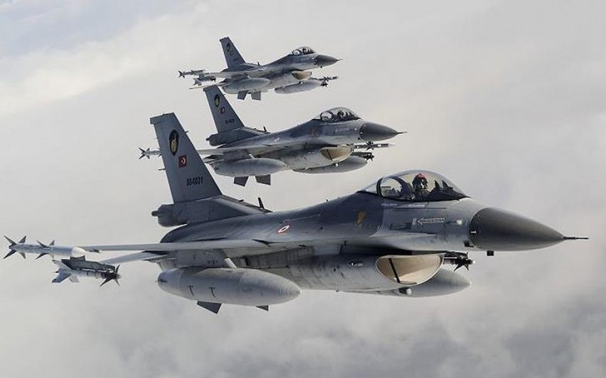 Türkiyə aviasiyası İraqda 14 terrorçunu zərərsizləşdirib