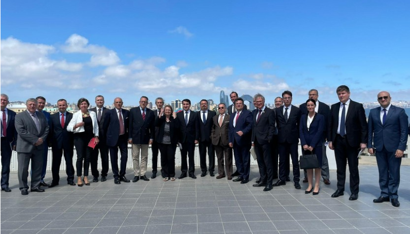 Prezidentin köməkçisi Avropa İttifaqına üzv ölkələrin səfirləri ilə görüşüb