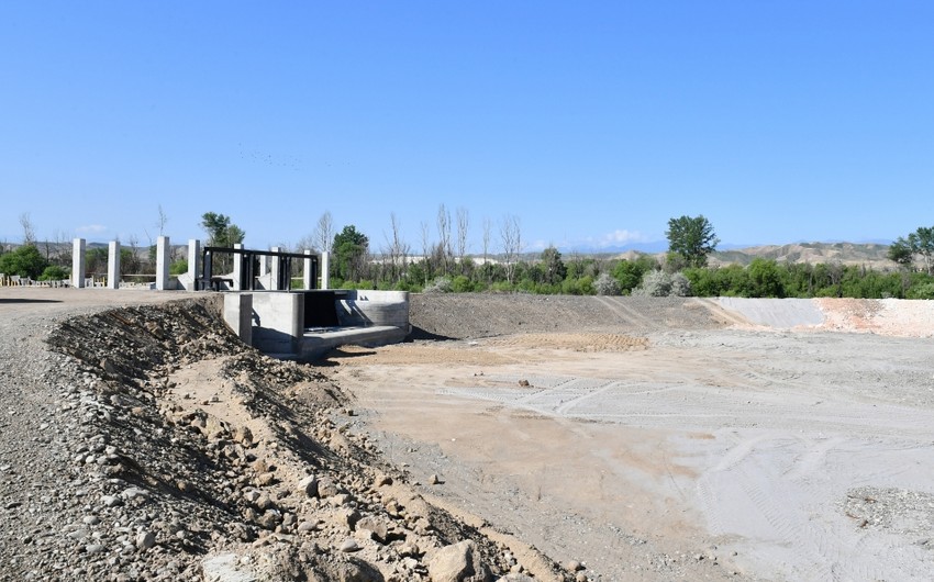 Zəngilanda alternativ enerjinin istehsalı üçün süni göl yaradılır