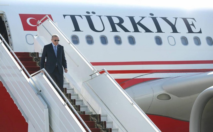 Türkiyə Prezidenti Administrasiyası Ərdoğanın Azərbaycana səfəri ilə bağlı məlumat yayıb