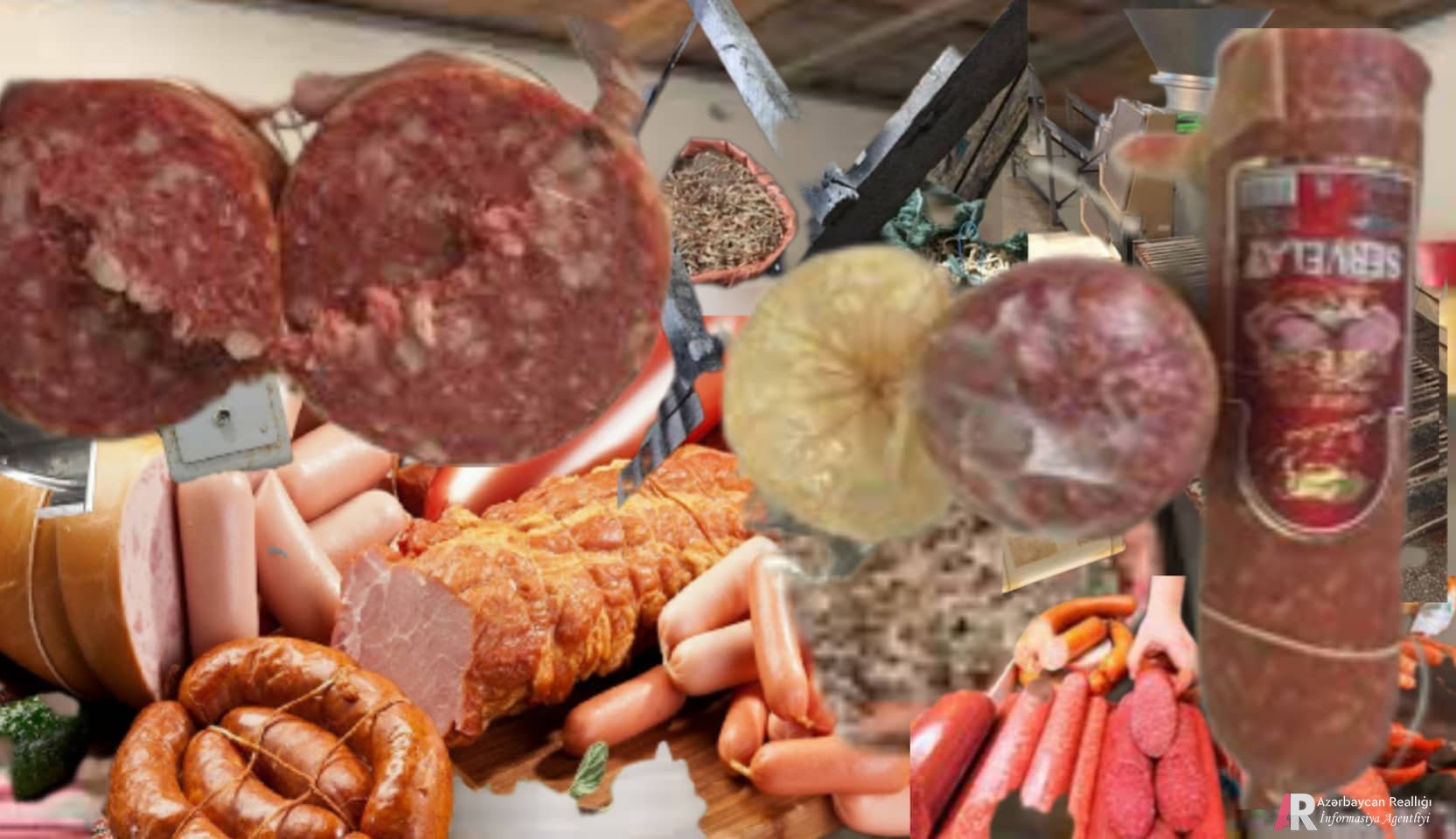 Bakıda “Delikat” MMC insanlara natəmiz kolbasa və sosis satır - ŞOK GÖRÜNTÜLƏR