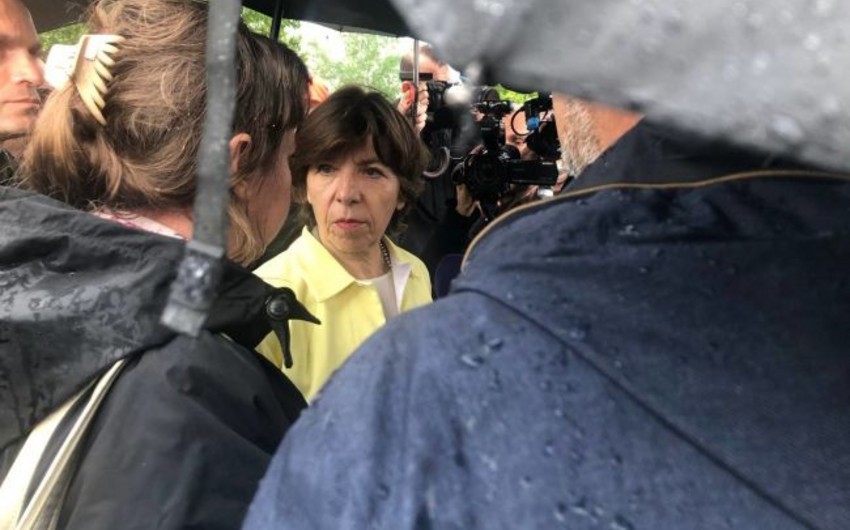 Fransanın xarici işlər naziri Buçaya səfər edib